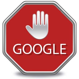 Stop Sign with text Google